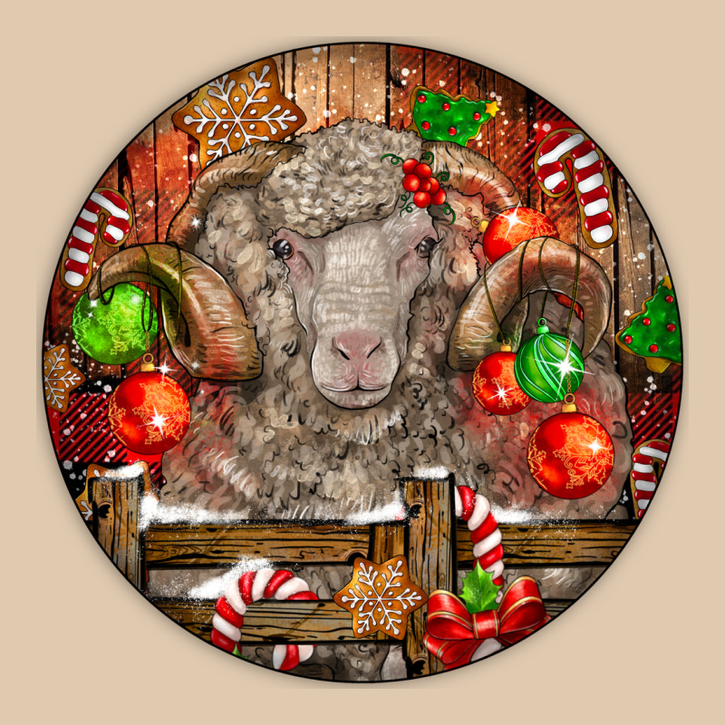 Christmas Merino Wool Sheep Heavyweight Sweatshirt by LillyAllenDesigns | Teevron