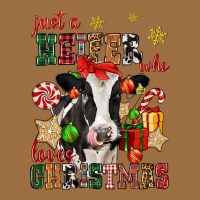 Just A Heifer Who Loves Christmas Cow Vintage Tee | Teevron