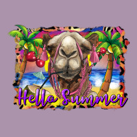 Hello Summer Camel At The Beach Heavyweight Hoodie | Teevron