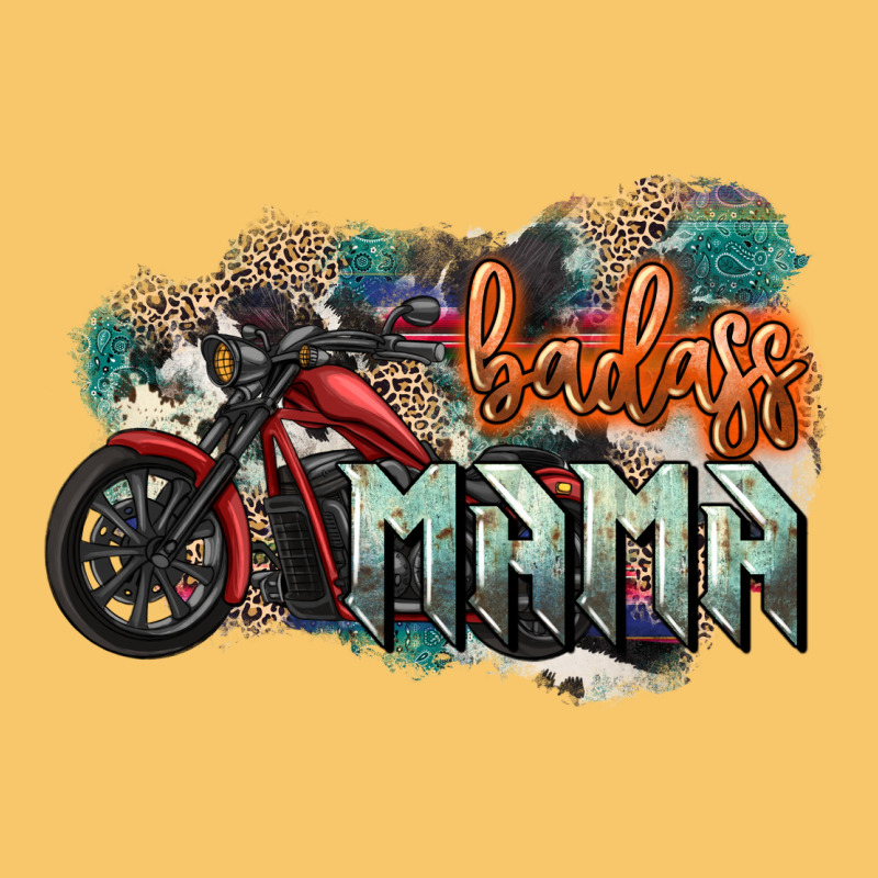 Badass Mama Motorcycle Mother's Day Vintage Hoodie by HowdyJamesFarm | Teevron