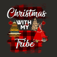 Christmas With My Tribe Heavy Core Tee | Teevron