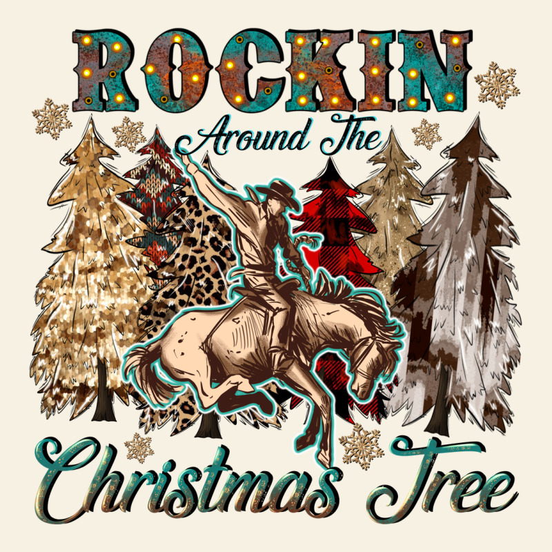 Rockin Around The Christmas Tree Vintage Tee by CowGirlArtShop | Teevron