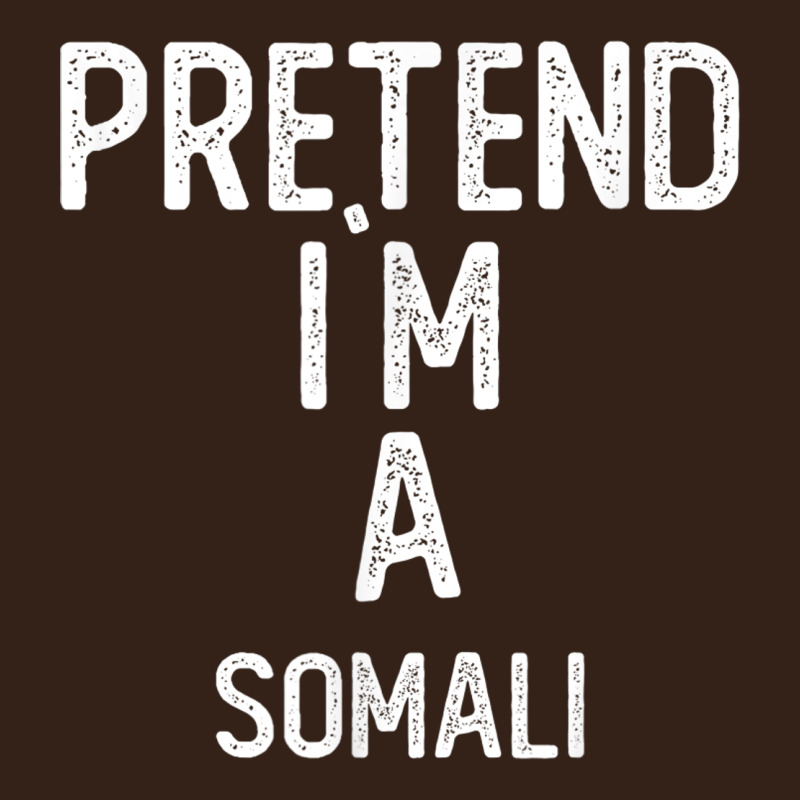 Pretend I`m A Somali Shirt Funny Halloween Heavy Core Tee by longCreatives | Teevron