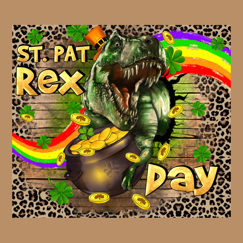 St. Pat Rex Day Vintage Hoodie by CowGirlArtShop | Teevron