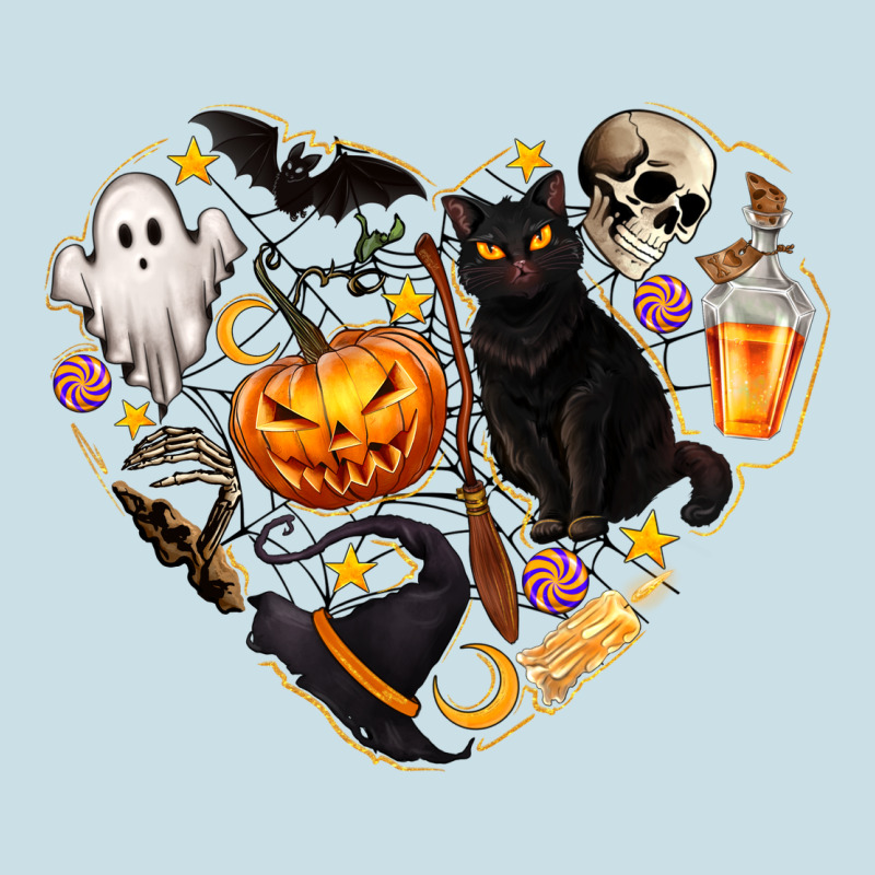 Halloween Heart Ladies Tee by texasbilliewilder | Teevron