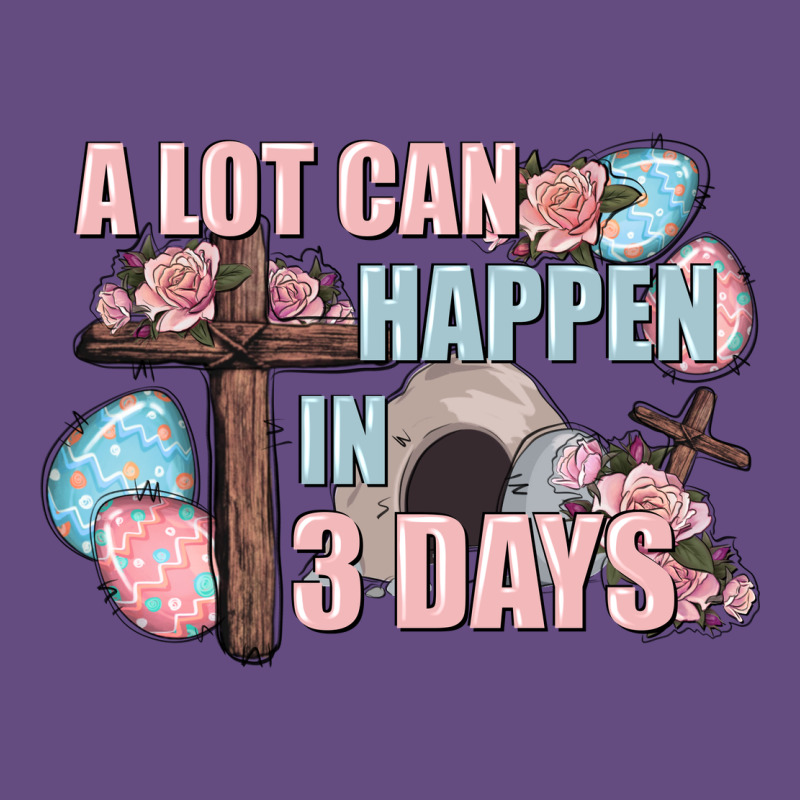 Easter Day A Lot Can Happen In 3 Days Vintage Hoodie by CowGirlArtShop | Teevron
