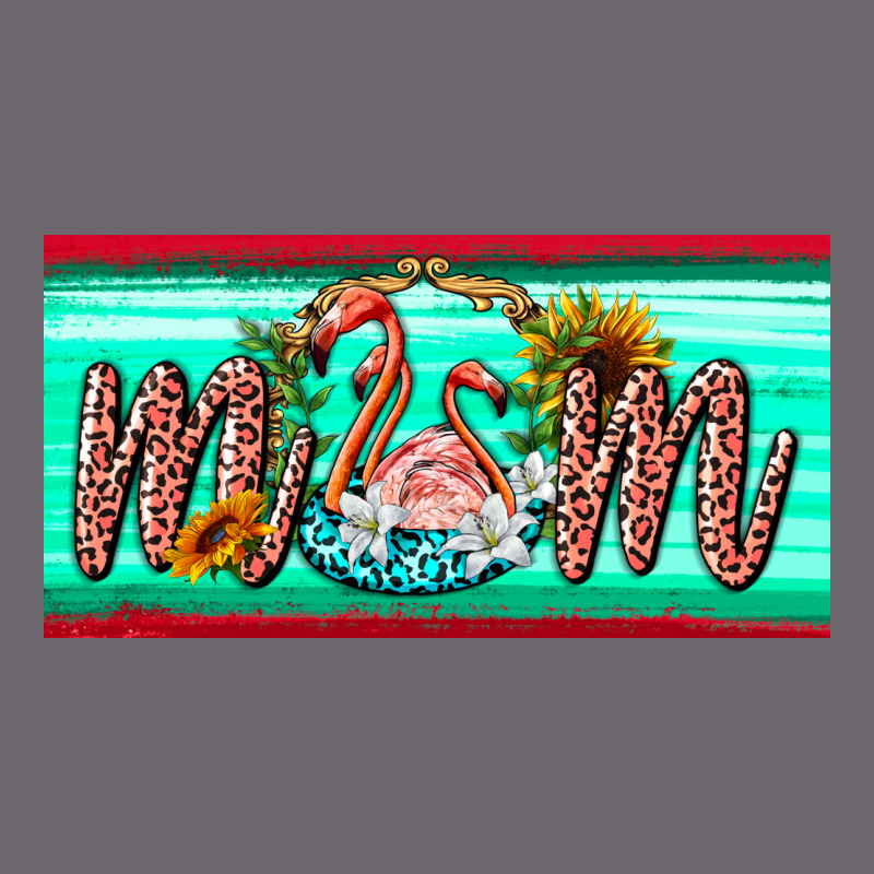 Flamingo Mom License Plate Premium Sweatshirt by BarkalooDesign | Teevron