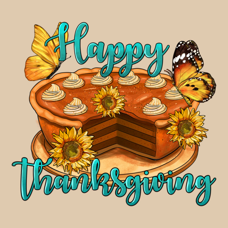 Happy Thanksgiving Pumpkin Pie Heavyweight Sweatshirt by LillyAllenDesigns | Teevron