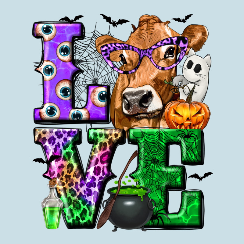Love Cow Halloween Tbw Ladies Tee by texasbilliewilder | Teevron