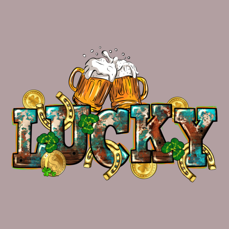 Lucky Beers St. Patrick's Day Vintage Hoodie by CowGirlArtShop | Teevron