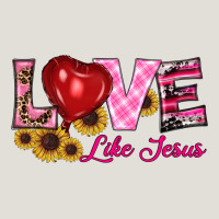 Valentine's Day Love Like Jesus Heavy Core Tee | Teevron