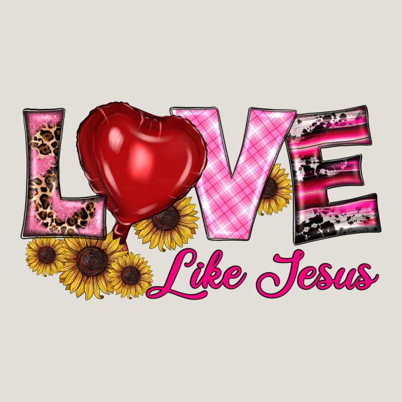 Valentine's Day Love Like Jesus Heavy Core Tee by RanaPortraitStore | Teevron