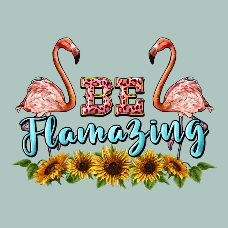 Be Flamezing Flamingo Premium Sweatshirt by BarkalooDesign | Teevron