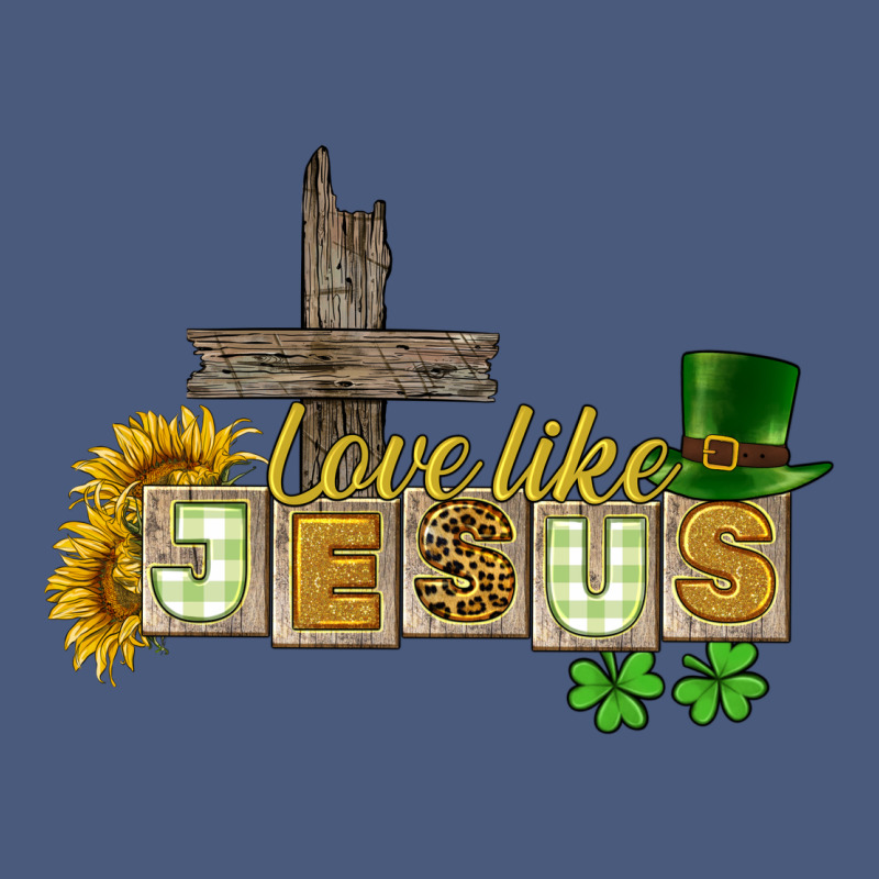 Love Like Jesus St. Patrick's Vintage Hoodie by CowGirlArtShop | Teevron