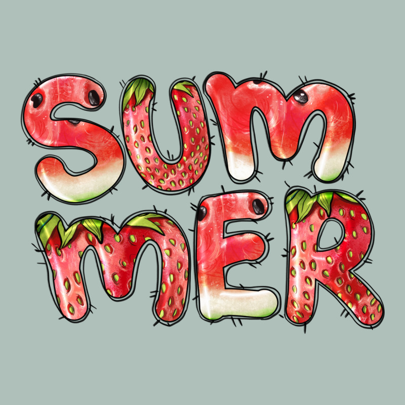 Summer Watermelon And Strawberry Heavyweight Hoodie by BarkalooDesign | Teevron
