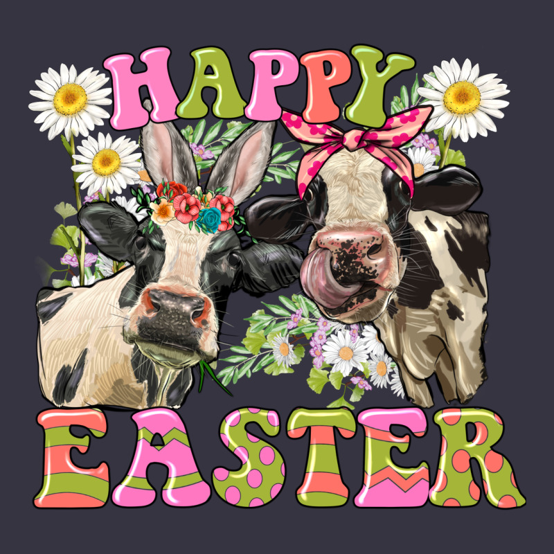 Happy Easter Heifers Easter Day Vintage Hoodie by CowGirlArtShop | Teevron
