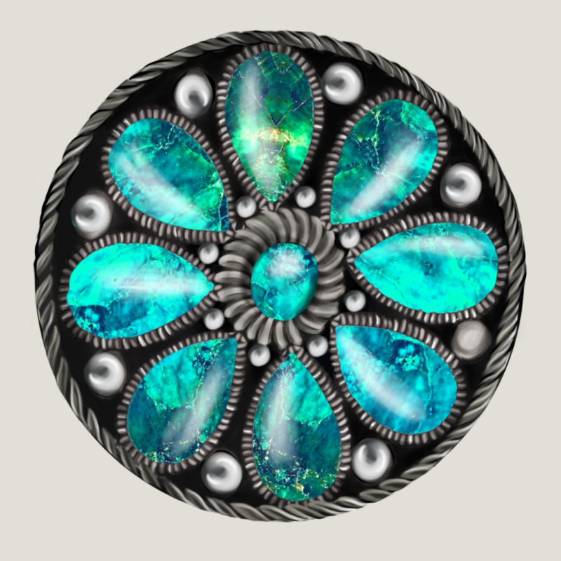 Turquoise Gemstone Heavy Core Tee by JahusDesignShop | Teevron
