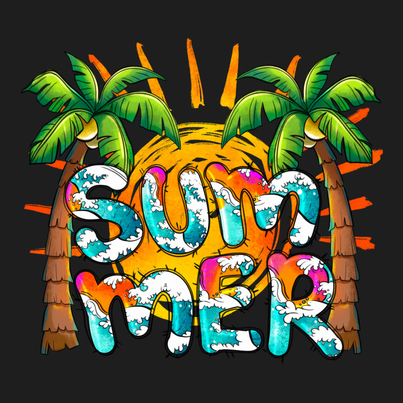 Summer Waves And Sun Heavyweight Hoodie by BarkalooDesign | Teevron