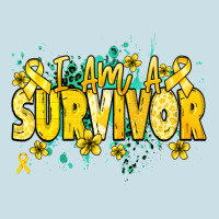 I Am A Survivor Yellow Ribbon Ladies Tee | Teevron