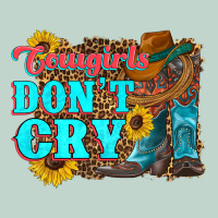 Cowgirls Don't Crty Boots Hat Sunflowers Zipper Hoodie | Teevron