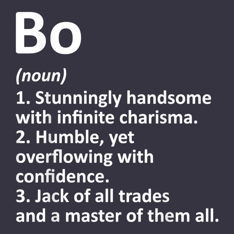 Bo Definition Personalized Name Funny Birthday Gift Idea Vintage Hoodie by longCreatives | Teevron