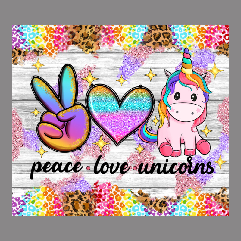 Peace Loeve Unicorns Vintage Tee by CowGirlArtShop | Teevron