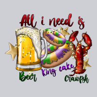 All I Need Is Beer King Cake Crawfish Heavyweight Sweatshirt | Teevron