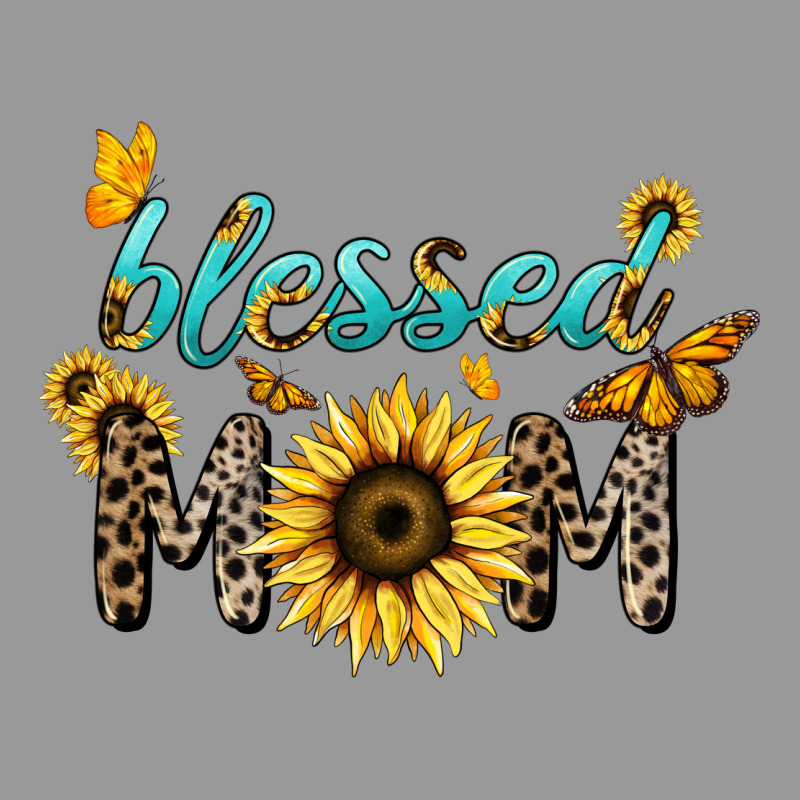 Blessed Mom Sunflower Butterfly Mother's Day Vintage Hoodie by HowdyJamesFarm | Teevron