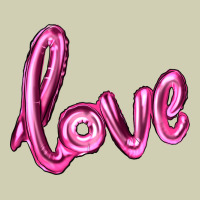 Valentine's Day Love Balloon Heavy Core Tee | Teevron