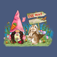 Easter Gnome And Rabbit Egg Hunt  Easter Day Vintage Hoodie | Teevron