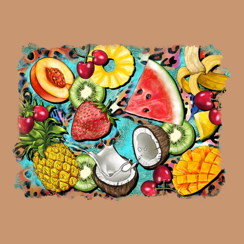 Summer Fruits Background Heavyweight Hoodie by BarkalooDesign | Teevron
