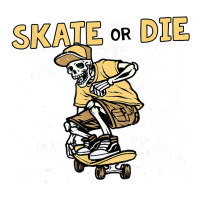 Skate Or Die Funny Skeleton Skating Skater Halloween Costume Premium Sweatshirt | Teevron