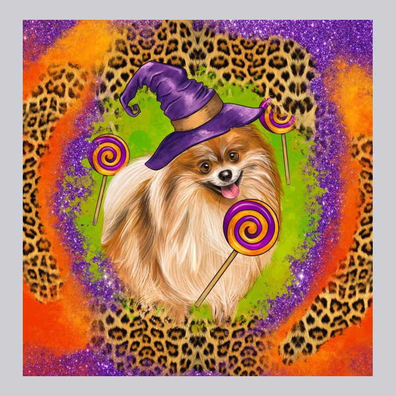 Halloween Pomeranian Dog Heavyweight Sweatshirt by LillyAllenDesigns | Teevron