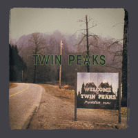 Twin Peaks City Limits Welcome Sign Vintage Heavyweight Hoodie | Teevron