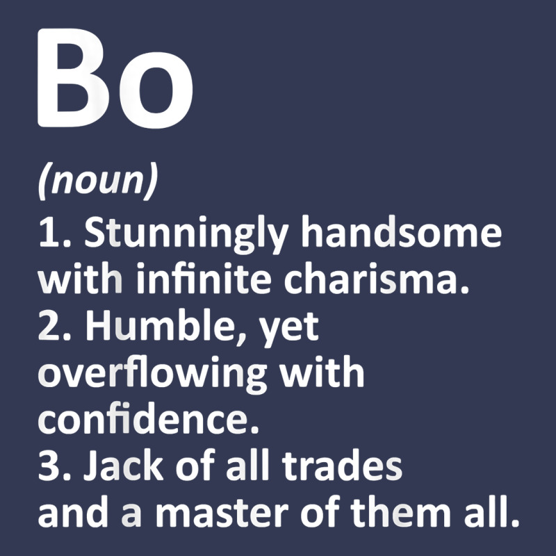 Bo Definition Personalized Name Funny Birthday Gift Idea Heavyweight Hoodie by longCreatives | Teevron