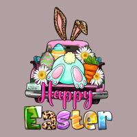 Bunny Happy Easter Truck Vintage Hoodie | Teevron