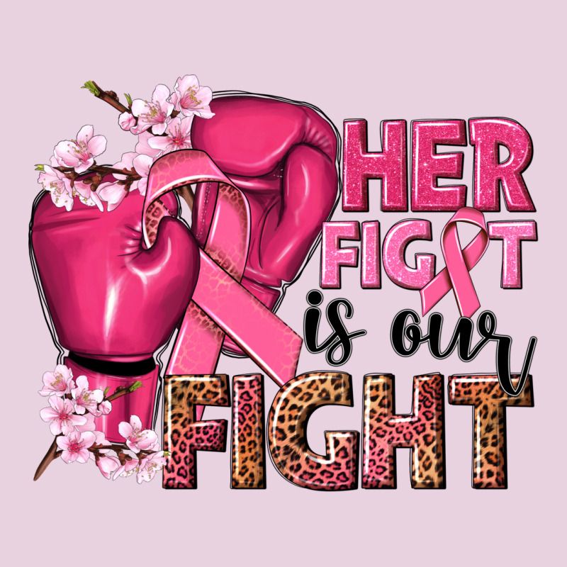Her Fight Is Our Fight Ladies Tee by NancyCooperArtShop | Teevron