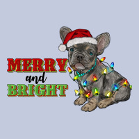 Merry And Bright French Bulldog Long Sleeve Tee | Teevron