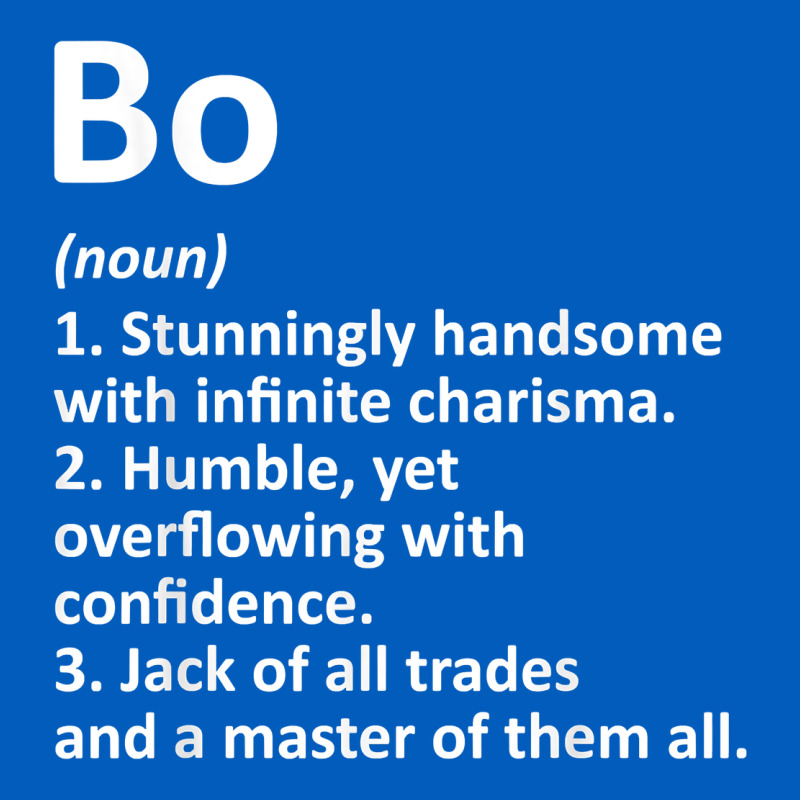 Bo Definition Personalized Name Funny Birthday Gift Idea Urban Hoodie by longCreatives | Teevron