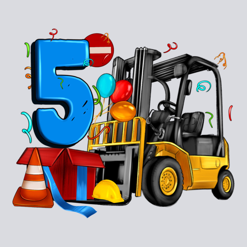 Forklift Birthday Five Zipper Hoodie by Artiststas | Teevron