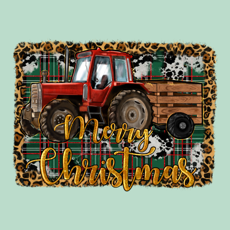 Merry Christmas Farm Tractor Premium Hoodie by RanaPortraitStore | Teevron