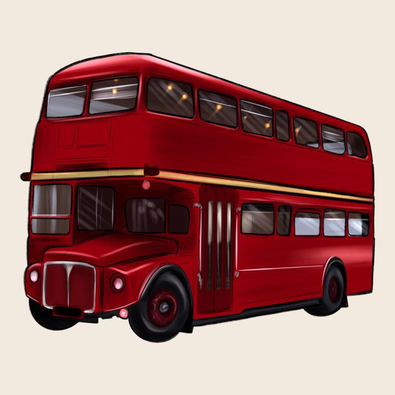 Double Decker Bus Zipper Hoodie by Artiststas | Teevron