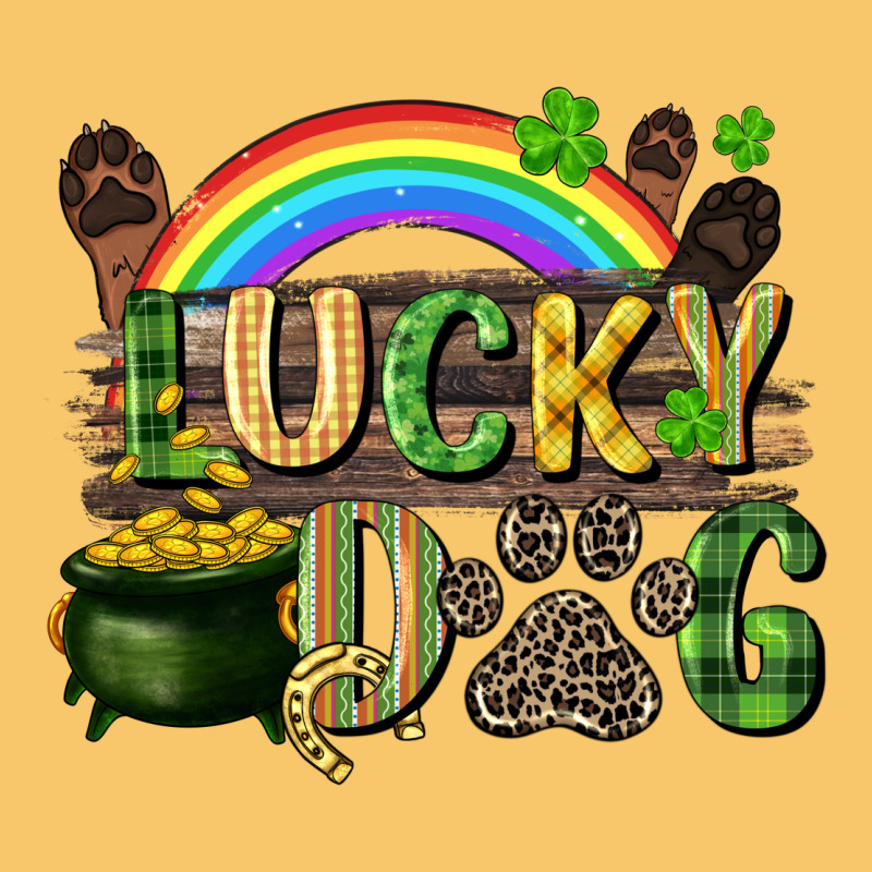 Lucky Dog St. Patrick's Day Vintage Hoodie by CowGirlArtShop | Teevron
