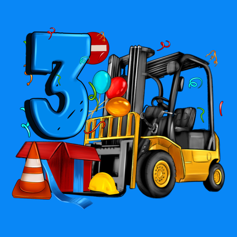 Forklift Birthday Three Zipper Hoodie by Artiststas | Teevron