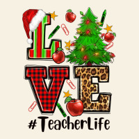 Love Teacher Life Christmas Vintage Tee | Teevron