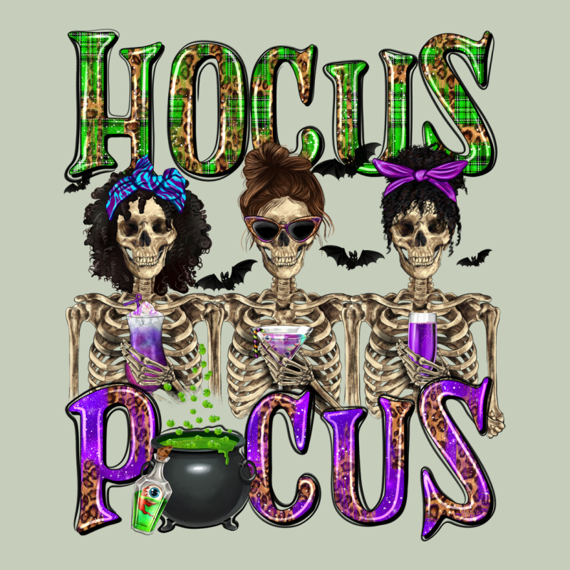 Hocus Pocus With Skeletons Ladies Tee by texasbilliewilder | Teevron