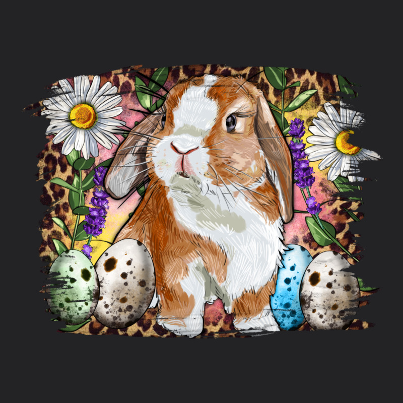 Easter Bunny With Quail Eggs And Daisy Vintage Tee by RanaPortraitStore | Teevron