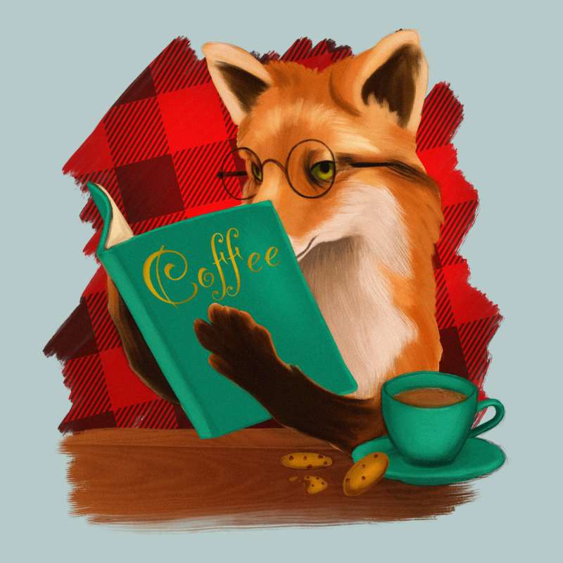 Fox With Coffee Heavy Core Tee by Bettercallsaul | Teevron