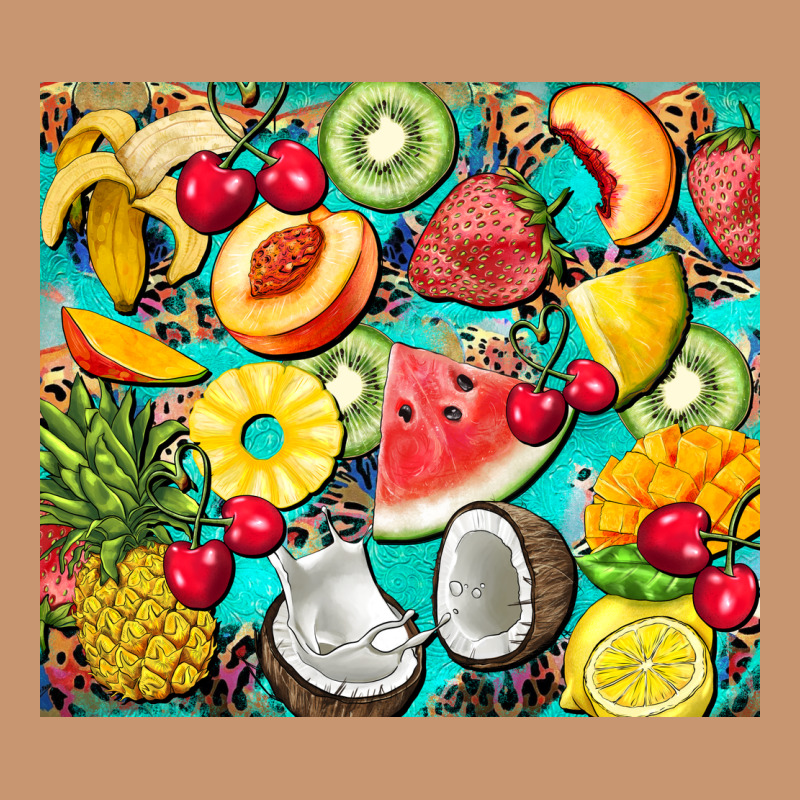 Summer Fruits Heavyweight Hoodie by BarkalooDesign | Teevron