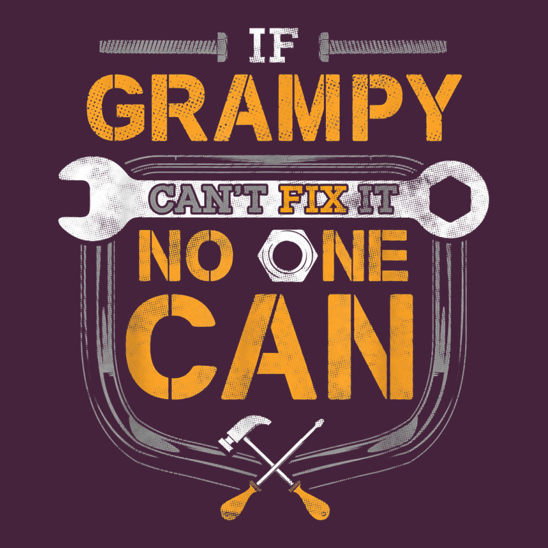 Mens Grampy Funny Handyman Fix It Fathers Day Gift Classic Tee by longCreatives | Teevron
